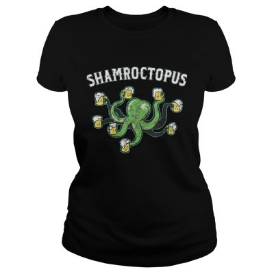 Shame Octopus Beer Irish Ladies Shirt