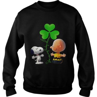 Snoopy and Charlie Brown Snoopy You are my lucky charm Sweater