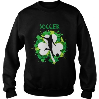 Soccer Shamrock Irish St Pattys Day Sport sweater