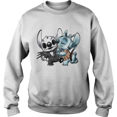 Stitch and Angel Jack Skellington The Nightmare Before Christmas Sweater