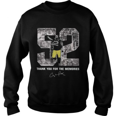 Sweater Buy Clay Matthews 52 Thank You For The Memories shirt