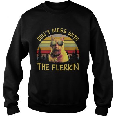 Sweater Cat Goose dont mess with the flerkin sunset shirt