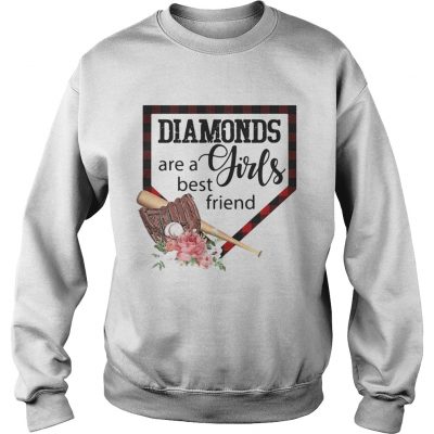 Sweater Softball Diamonds are a girls best friend shirt