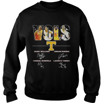 Tennessee Volunteers VOLS Grant Williams Jordan Bowden Admiral Schofield Lamonte Turner Sweater