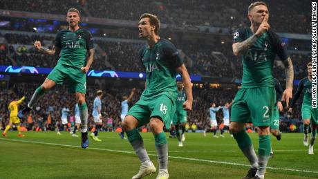 Tottenham end Man City's quadruple hopes after mesmerizing clash