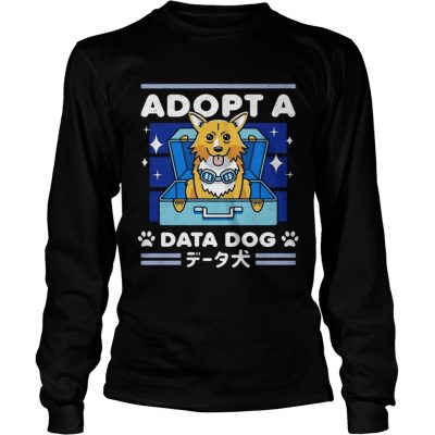 Adopt a Data Dog Longsleeve Tee