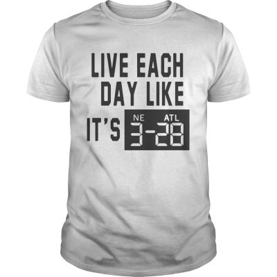 Adrian Clayborn live each day like its 328 Unisex Shirt