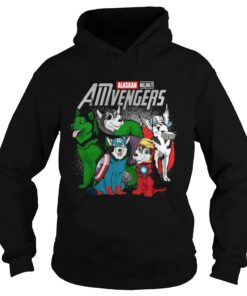 Alaskan Malamute AMvengers Marvel Endgame Hoodie