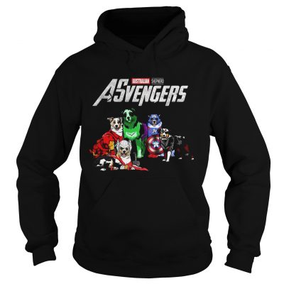 Australian Shepherd Asvengers Marvel Avengers Hoodie