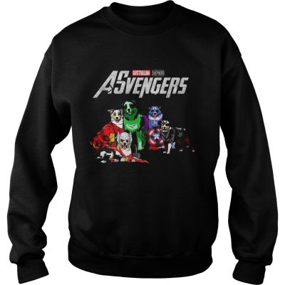 Australian Shepherd Asvengers Marvel Avengers Sweater