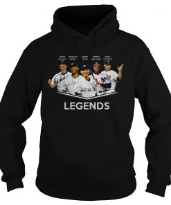 Baseball Yankees Derek Jeter Jorge Posada Mariano Rivera Andy Pettitte legends Hoodie