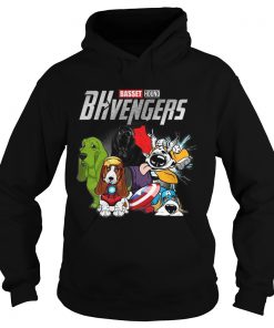 Basset Hound BHvengers Marvel Avengers Hoodie
