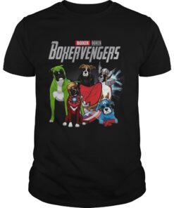 Boxer Boxervengers Marvel Avengers Unisex Shirt