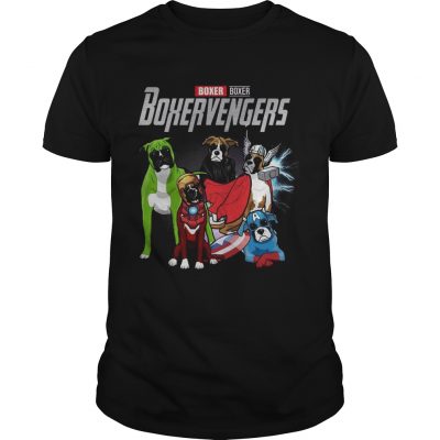 Boxer Boxervengers Marvel Avengers Unisex Shirt