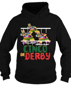 Cinco De Derby Kentucky Funny Colorful Gift Hoodie