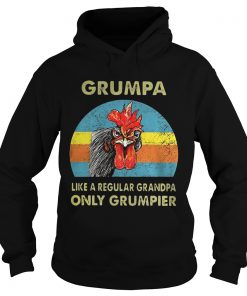 Cock Grumpa like a regular grandpa only grumpier Hoodie