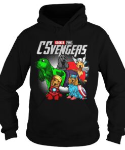 Cocker Spaniel CSvengers Marvel Avengers engame Hoodie