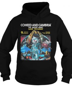 Coheed and Cambria The Amory Wars Game Program 9 audio albums Hoodie