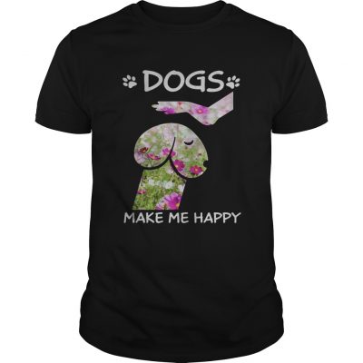 Cosmos seeds Dickhead Dog Noma Bar dogs make me happy Unisex Shirt