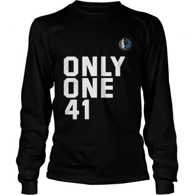 Dallas Mavericks Dirk 41211 Only One 41 Longsleeve Tee