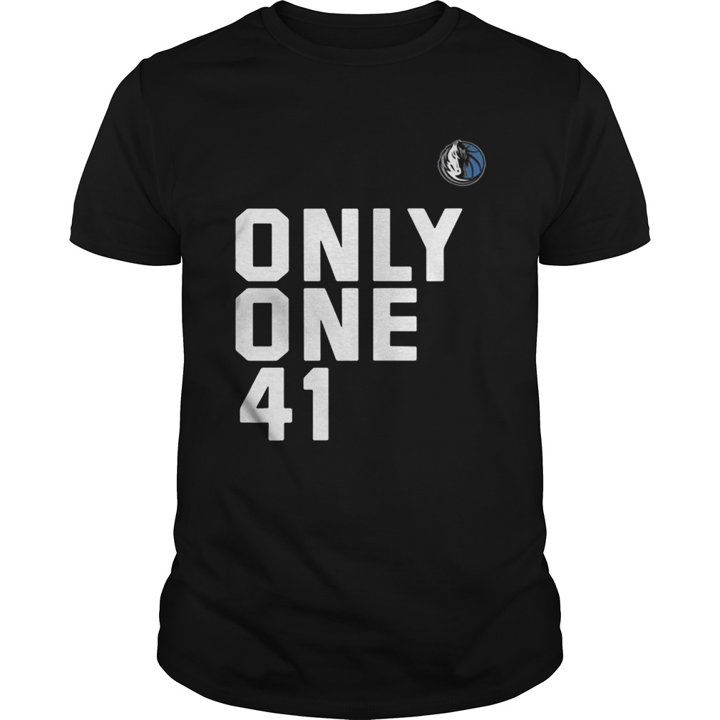 Dallas Mavericks Dirk 41.21.1 Only One 41 tshirt