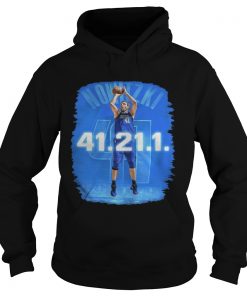 Dallas Mavericks Dirk Nowitzki 41 21 1 Hoodie