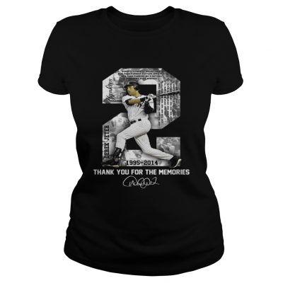 Derek Jeter thank you for the memories Ladies tee