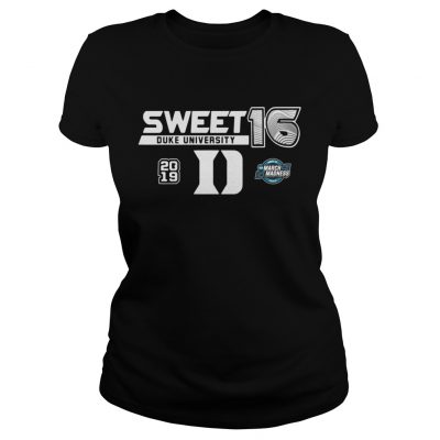 Duke Blue Devils 2019 NCAA Basketball Tournament March Madness Sweet 16 Ladies tee