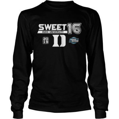 Duke Blue Devils 2019 NCAA Basketball Tournament March Madness Sweet 16 Longsleeve Tee