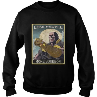 Endgame Thanos less people more Bourbon Sweater