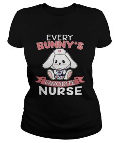 Every Bunnys Favorite Nurse Easter Ladies Tee