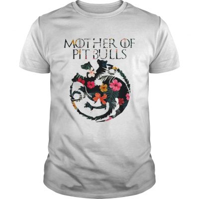 Flower mother of bitbulls Unisex shirt