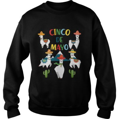 Funny Cinco De Mayo Llama Men Women Sweater