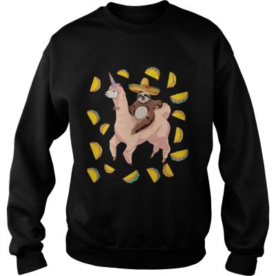 Funny Cinco De Mayo Llamacorn Sweater