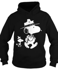 Funny Snoopy Woodstock Camping Gift Hoodie