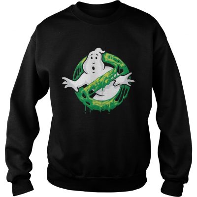 Ghostbusters Classic Slim Ghost Logo Graphic Funny Gift Sweater