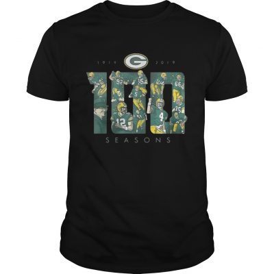 Green Bay Packers 100 seasons 19192019 Unisex Shirt