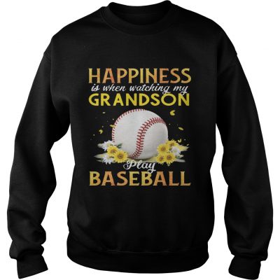 Happiness I When Watching My Grandson Play Baseball Sweater