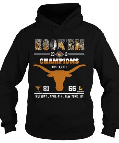 Hookem 2019 NIT Champions Texas April 4 2019 81 Lipscomb 66 Hoodie