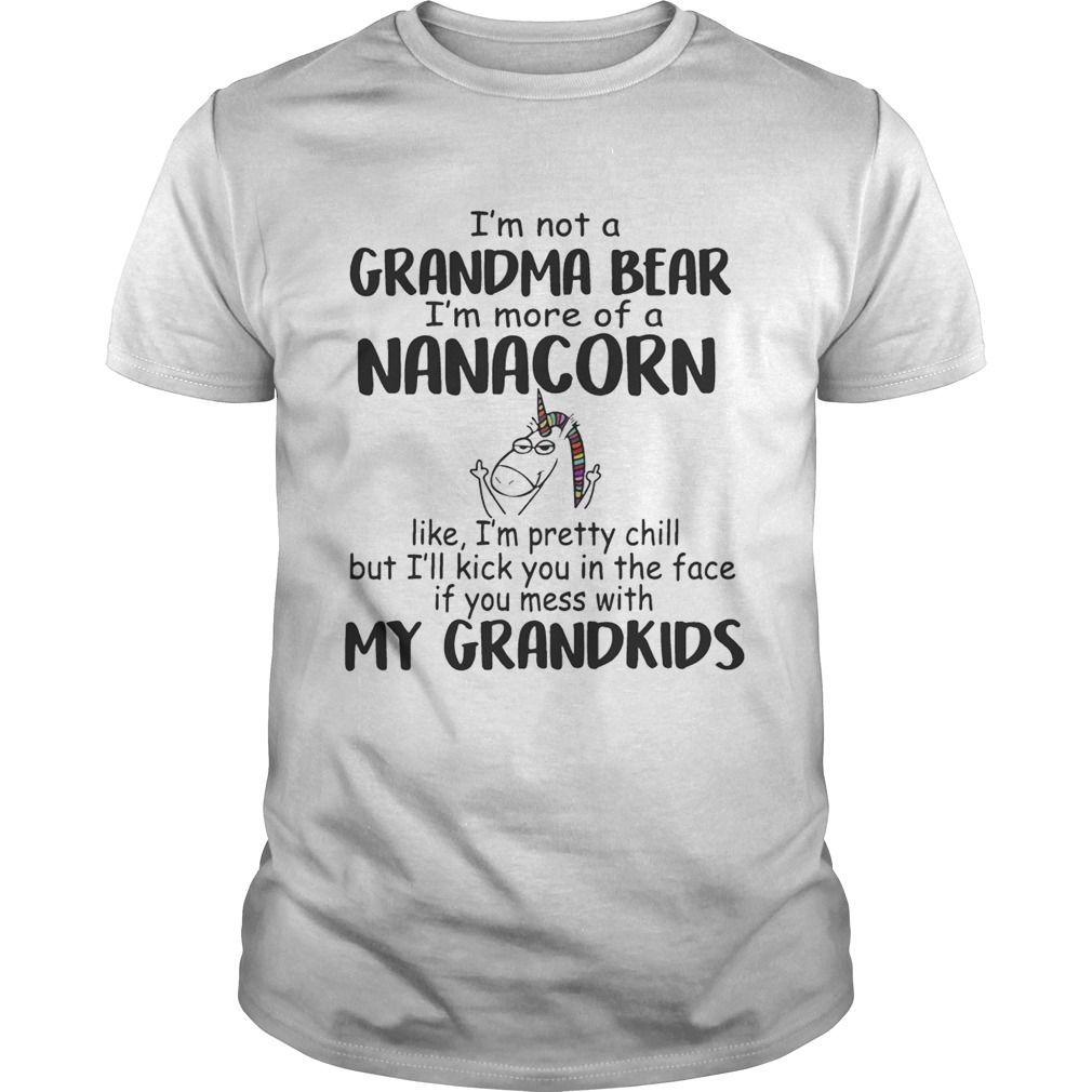 I’m Not A Grandma Bear I’m More Of A Nana Corn T-Shirt