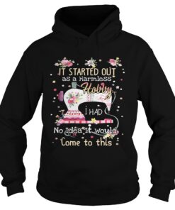 It started out as a harmless hobby I had no idea it would come to this Hoodie