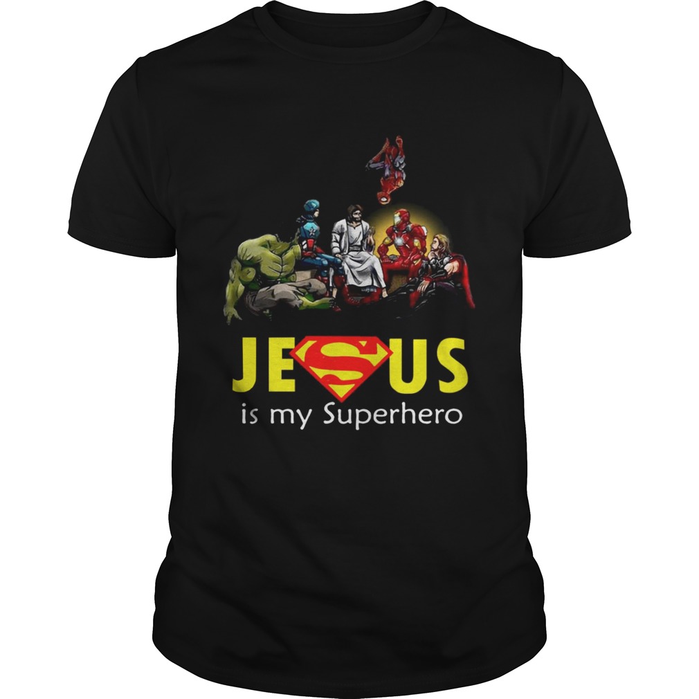 Jesus Is My Superhero tshirt