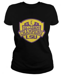 LSU Tigers 2019 SEC Gymnastics Champions Ladies Tee