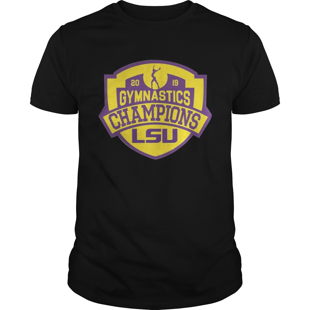LSU Tigers 2019 SEC Gymnastics Champions tshirt