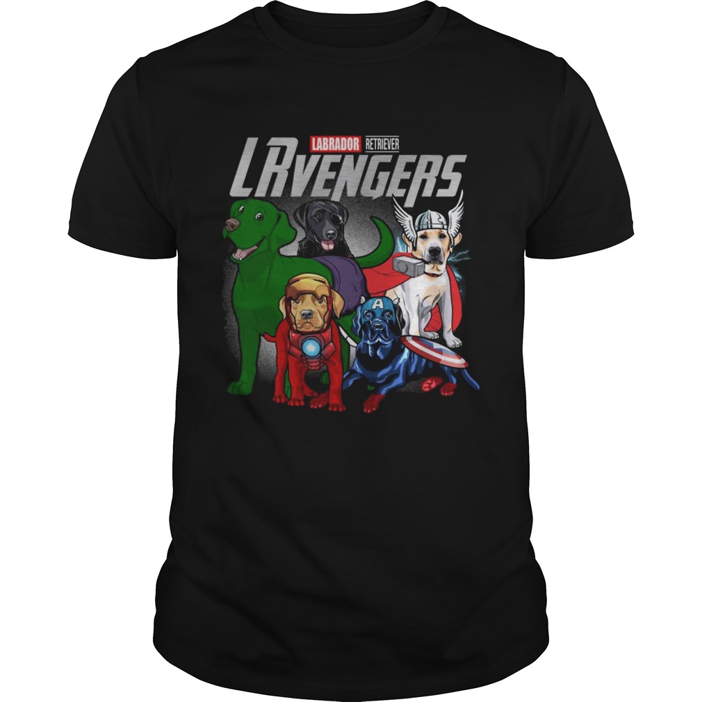 Labrador Retriever LRvengers avengers endgame shirt
