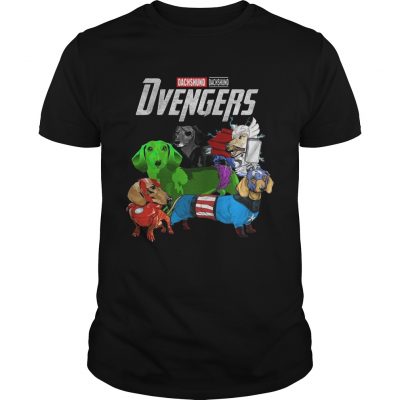 Marvel Avenger Endgame Dvengers Dachshund Unisex Shirt
