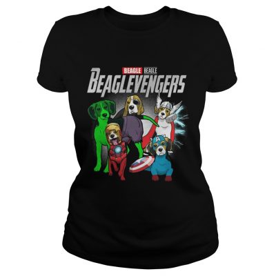 Marvel Avengers Endgame Beagle Beaglevengers Ladies Tee