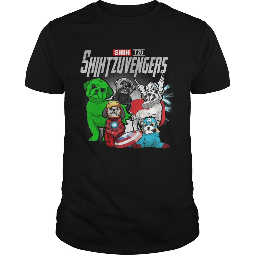 Marvel Avengers Endgame Shih Tzu Shihtzuvengers tshirt