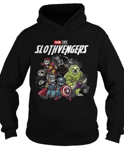 Marvel Avengers Slow life slothvengers Hoodie