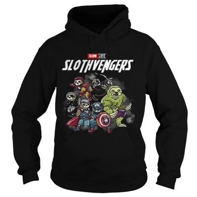 Marvel Avengers Slow life slothvengers Hoodie
